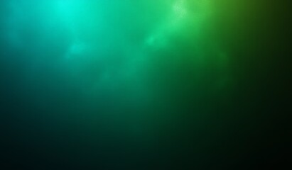 Obraz premium Gradient Background Smooth Transition Soft Texture Dark Teal Bright Green Calm Minimalist Digital Art Design