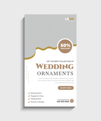 Bridal Jewelry Sale Social Media Story template