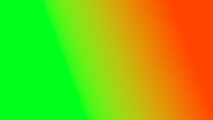 Bright green and orange gradient background with smooth transitions, ideal for unique digital designs, wallpapers, or abstract art projects