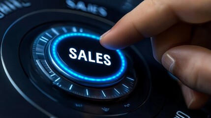 Sales Optimization Control Dial for Increasing Revenue and Profit through Marketing Strategy and Lead Conversion