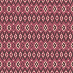 Seamless pattern, geometric pixel pattern using squares, triangles as the background elements, designed to be arranged in a classic, modern style.