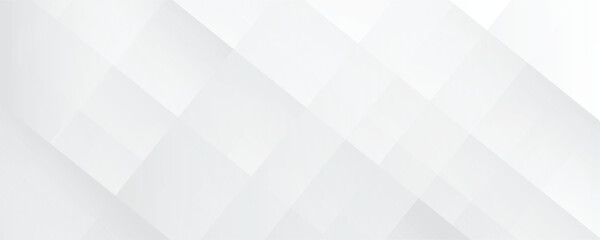 Minimal white background. Abstract white gradient color geometric shape decoration. Use by banner, poster, magazine, element, decoration, pattern.