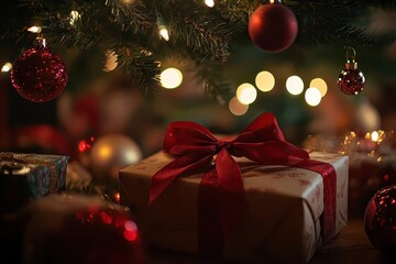 Christmas Present Under the Tree