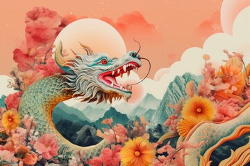 Chinese dragon outdoors representation creativity.