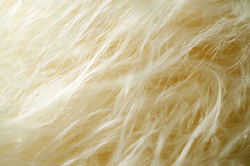 Soft white fibers create a delicate texture reminiscent of fluffy clouds in bright light