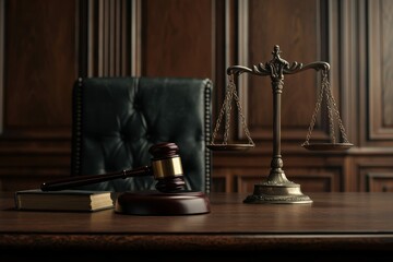Justice Scales  Gavel  Law Book  Legal Theme  Courtroom  Law Firm