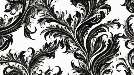 Obraz premium Black fire creative design background