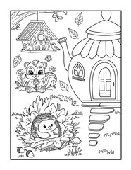 teapot coloring page
