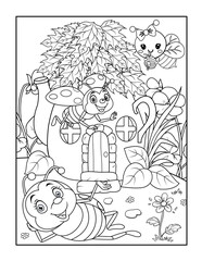 teapot coloring page