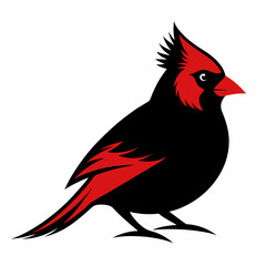 Cardinal Bird Svg Bundle, Cardinal Bird Silhouette, Cardinal Bird Clipart, Cardinal Bird Vector