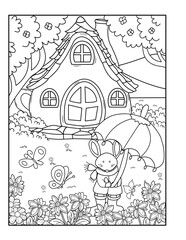teapot coloring page