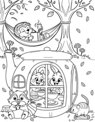 teapot coloring page