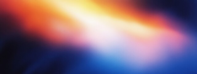 Obraz premium Gradient Abstract Background Blue Yellow Pink Dreamy Glow Ethereal Wave Colorful Banner Design