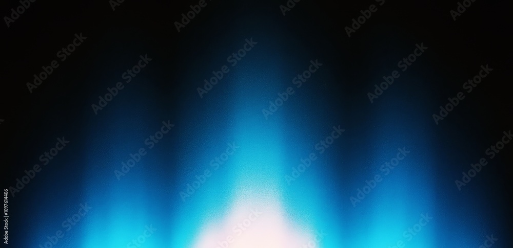 Poster blue gradient background glowing light dark texture design abstract banner header calm smooth futuri