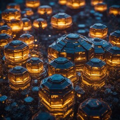 Pattern with wall arts 