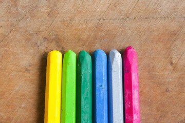 Crayons 1
Several crayons on a wooden background