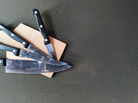 Knife 2
A black handle knife on a black background