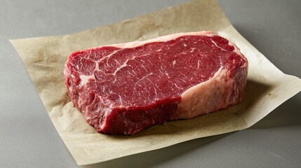 Preparing fresh ribeye steak for grilling kitchen food photography indoor gourmet cooking tips