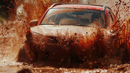 Mud Pit Mayhem: Plunge through deep, sticky mud tracks, testing your vehicle's endurance and your driving skills as you navigate through the muck and challenges.
