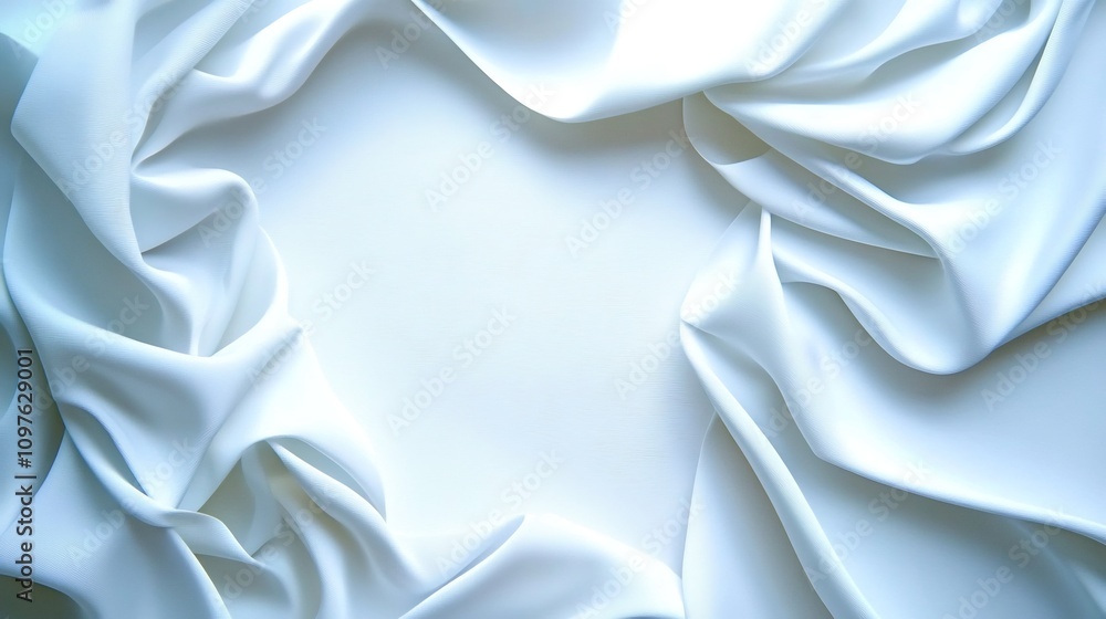 Poster smooth white abstract background with gradient shadows for clean design concepts