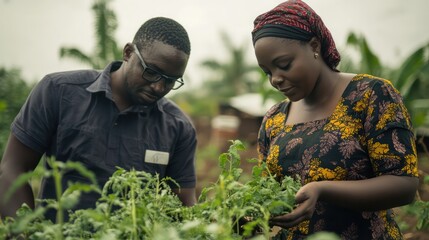 African farmers leading initiatives for eco-friendly farming techniques in Dakar, Senegal