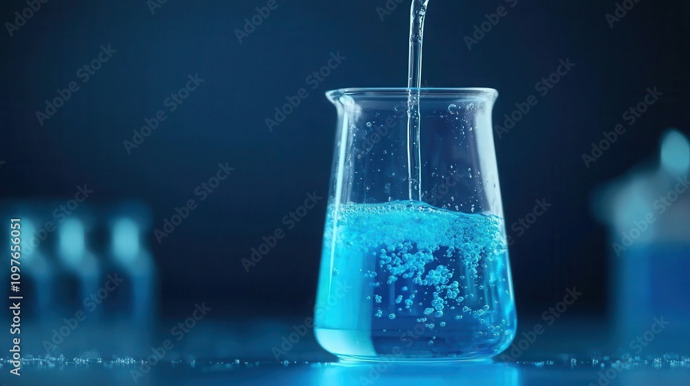 Poster fluid dynamics experiment demonstration in laboratory setting science