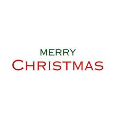 Merry Christmas text | Christmas vector | Merry Christmas Design | Christmas greeting Card, Digital Greeting. Text Art Design In Red Colour.