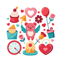 Valentine's Day Ornament Collection