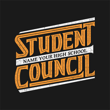 Student Council for school, high school. or any you need