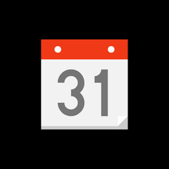 Calendar Date Icon
