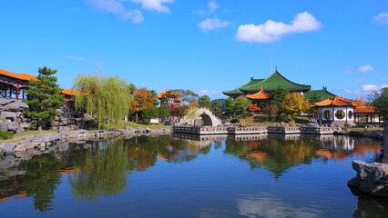 Fototapeta premium 鳥取県燕趙園（えんちょうえん）15