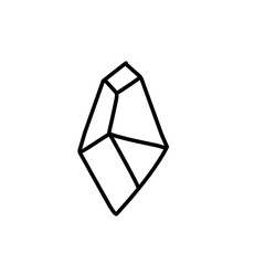 crystal stone icon