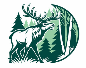 Wild Boar Vector Illustration