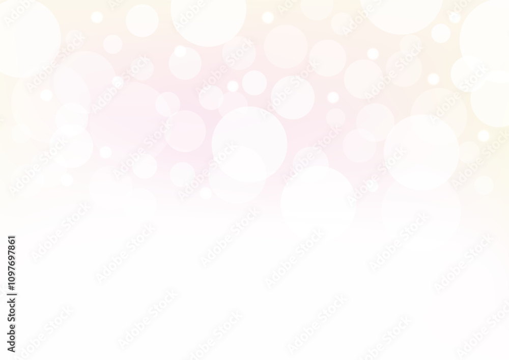 Aufkleber abstract background gradient of orange and pink with a delicate sprinkling of shimmering bokeh light