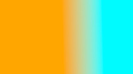 Bright orange and cyan blue gradient with soft color transitions, ideal for energetic designs, abstract artwork, or creative digital projects