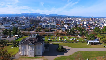 鳥取城跡からの鳥取市街2