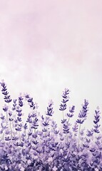 Obraz premium Lavender backdrop background,generation AI