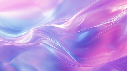 Fototapeta premium A mesmerizing blend of soft pastel colors creates a soothing, abstract wave-like pattern.
