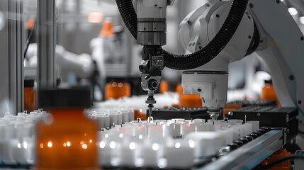 a robotic factory