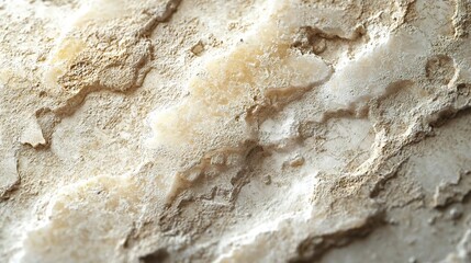 a close up of a rock with a lot of dirt on it