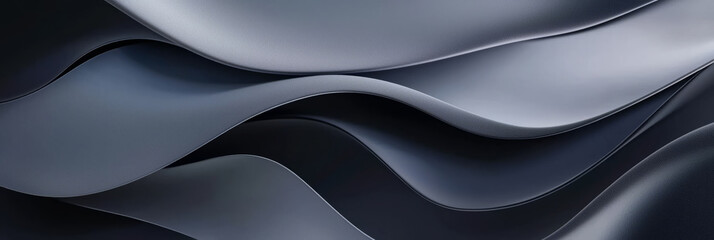 Obraz premium Gradient from steel grey to silver