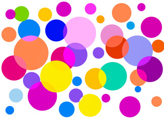 pattern with colorful balloons