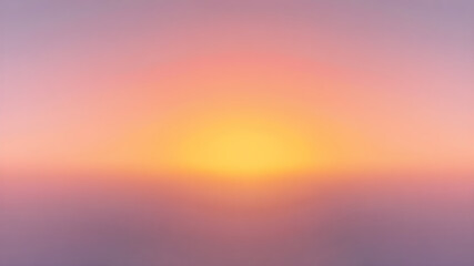 Obraz premium 8K Abstract Gradient Sky Background The sky changes from a golden orange reflected in sunlight in the center to a pale purple