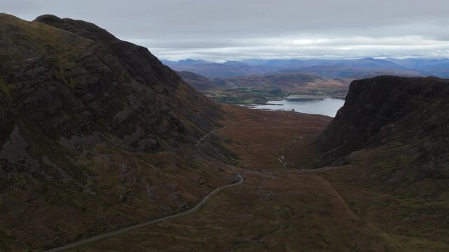 Applecross with a view of loch carron