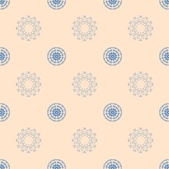 A close-up of a colorful floral tile with a geometric pattern, Italian Renaissance, maiolica tile, Italian art, ceramics, decorative artAbstract dirty or scratch aging effect. Dusty and grungy scratch