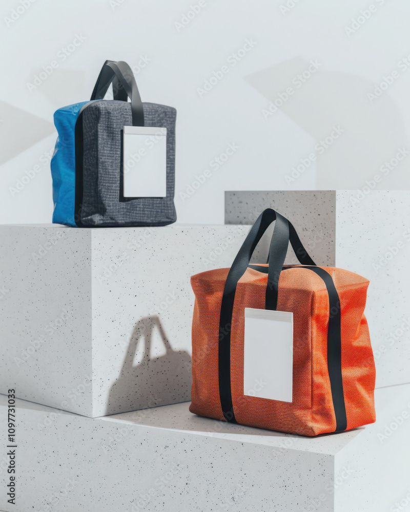 Poster tailoring consumer preferences two identical products showcased in a minimalist setting for customiz