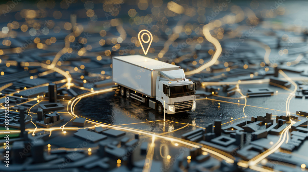 Poster efficient gps routing for fast delivery logistics in urban environment a high-resolution delivery tr