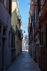 Fototapeta premium Old buildings in Venice, Italy