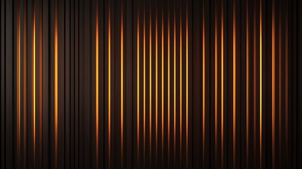 Abstract glowing orange vertical lines on dark brown background.