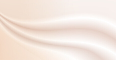 布生地のドレープのイラスト背景